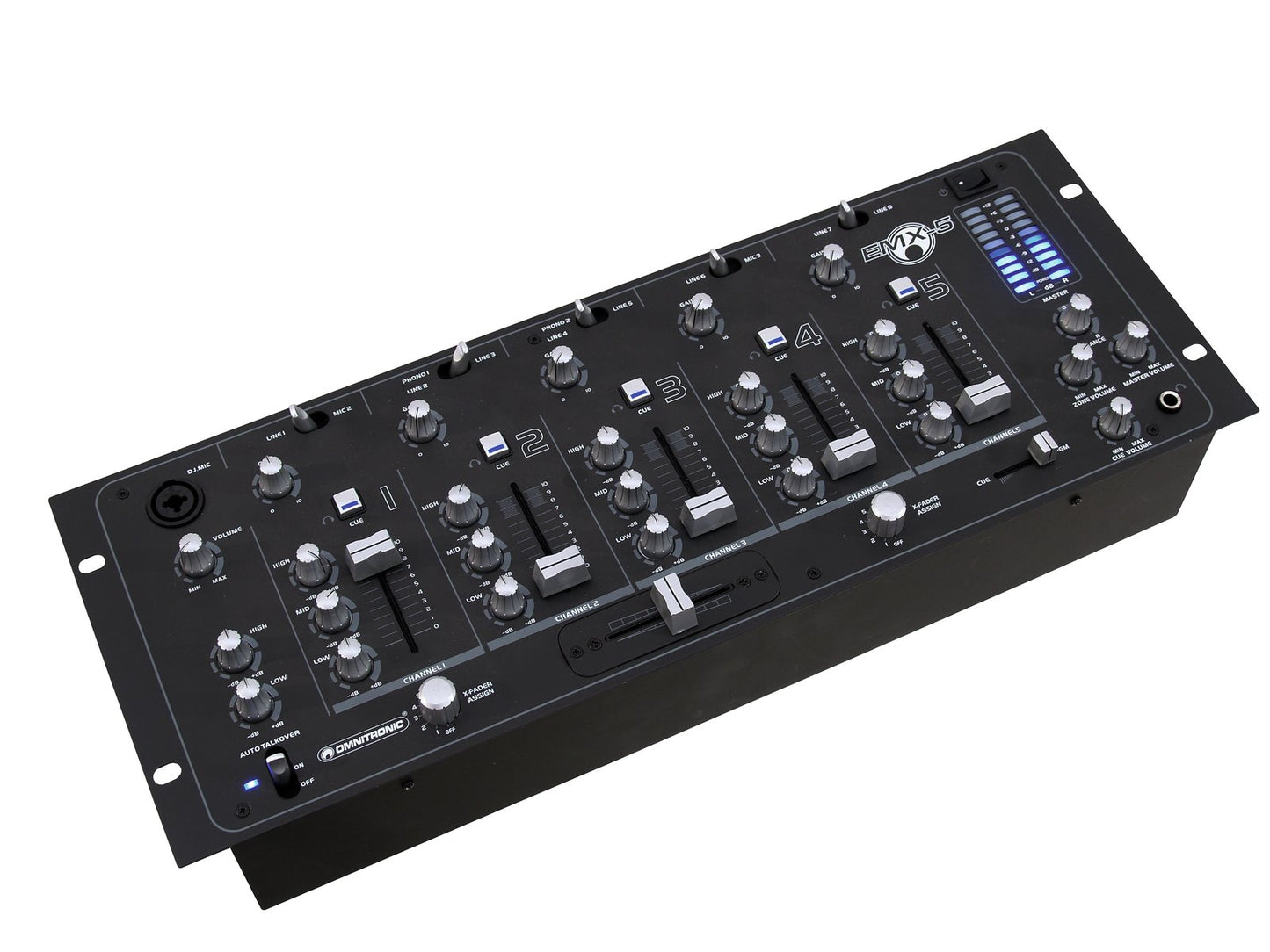 OMNITRONIC EMX-5 5-Kanal Club-Mixer