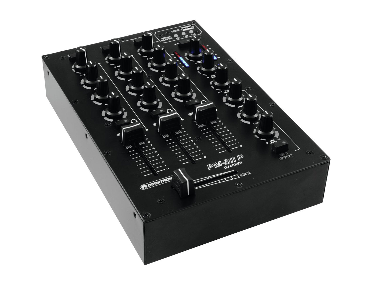 OMNITRONIC PM-311P DJ-Mixer mit Player