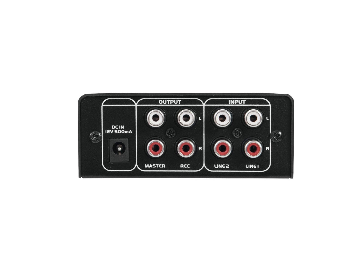 OMNITRONIC GNOME-202 Mini-Mixer schwarz