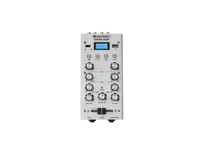 OMNITRONIC GNOME-202P Mini-Mixer silber