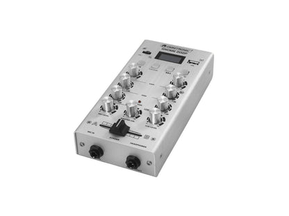 OMNITRONIC GNOME-202P Mini-Mixer silber