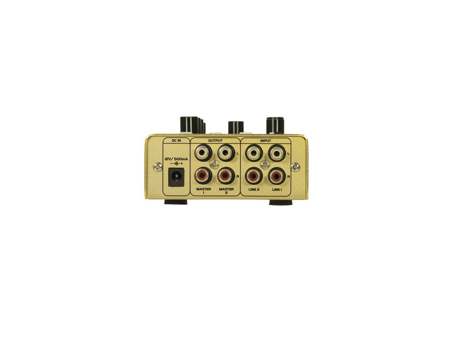 OMNITRONIC GNOME-202P Mini-Mixer gold