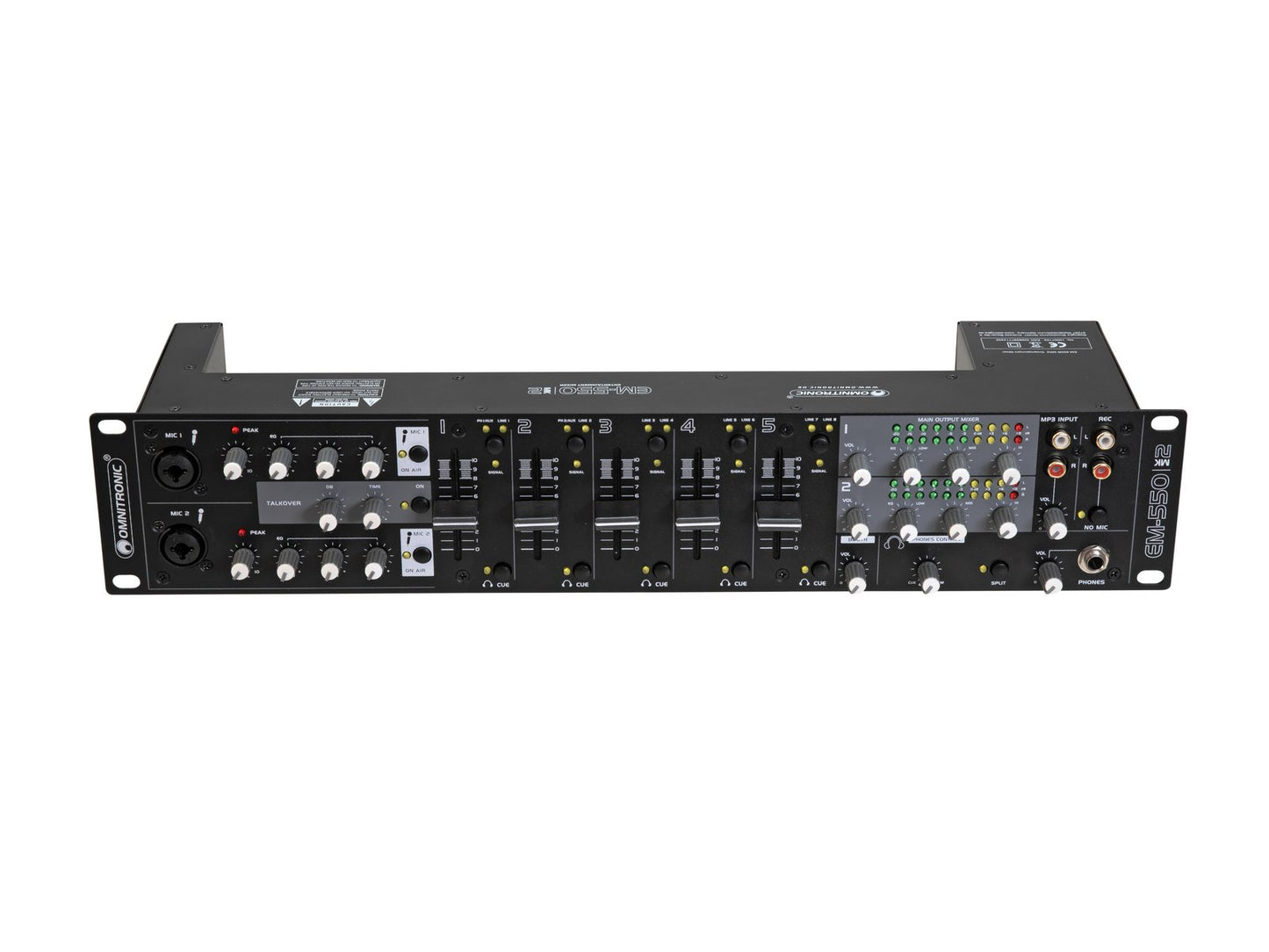 OMNITRONIC EM-550B MK2 Entertainment-Mixer