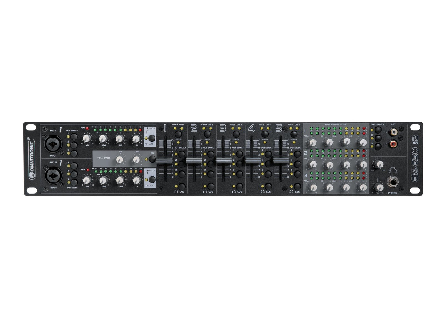 OMNITRONIC EM-650B MK2 Entertainment-Mixer