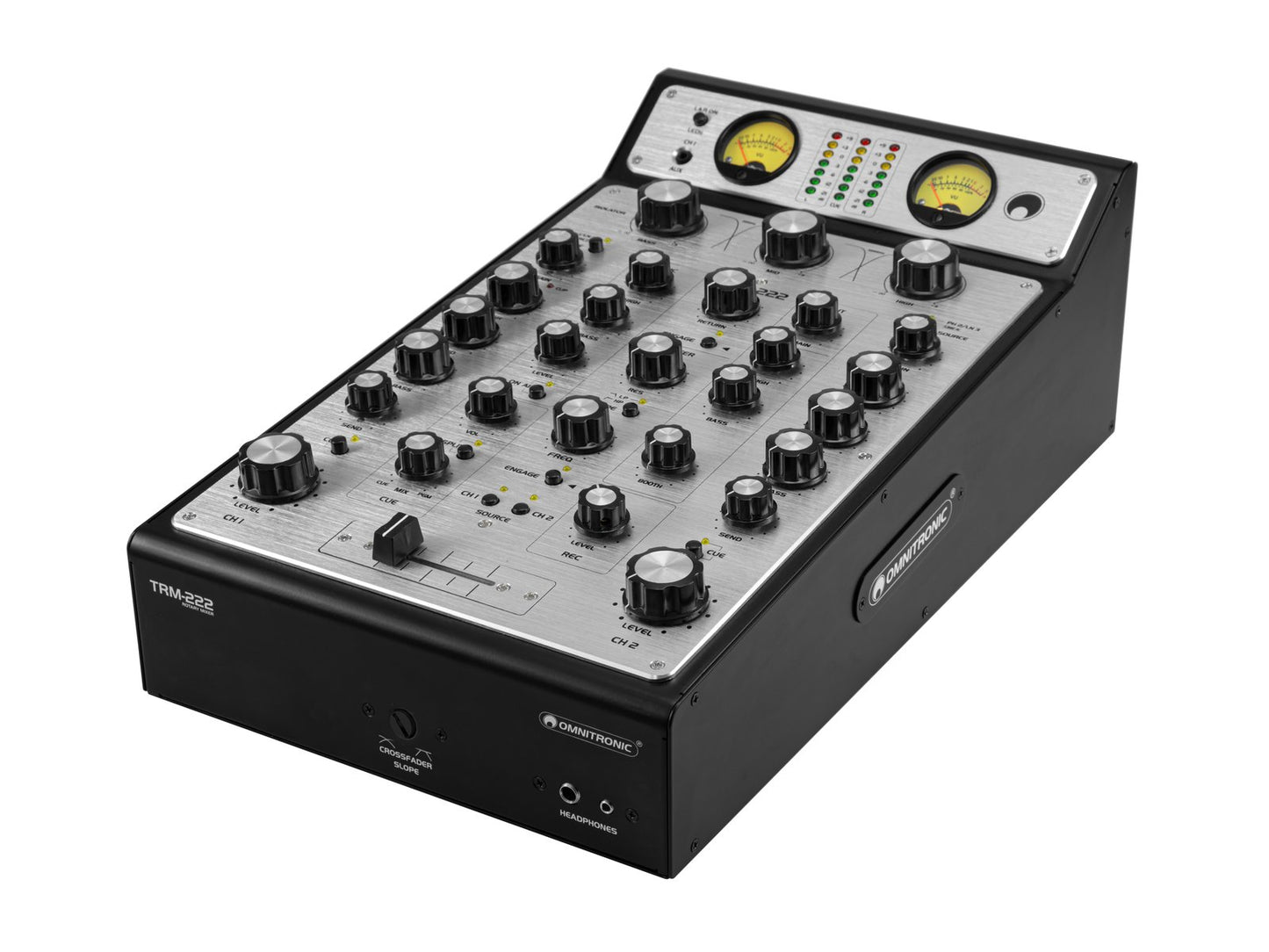 OMNITRONIC TRM-222 2-Kanal Rotary-Mixer