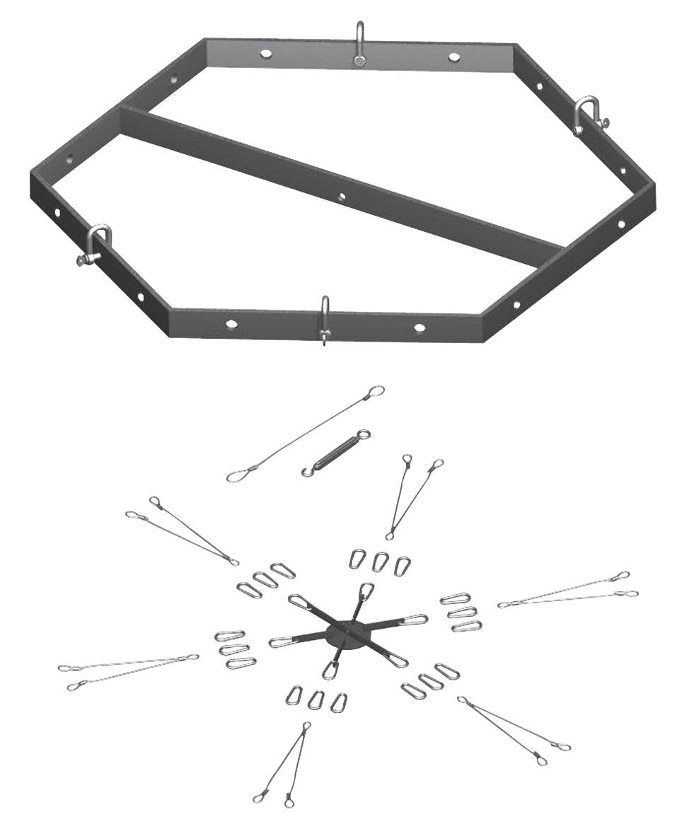 PSSO Flugrahmen hexagonal CSA/CSK