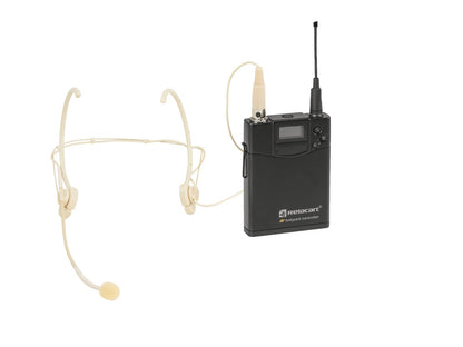 RELACART UT-222 Bodypack mit HM-600S Headset