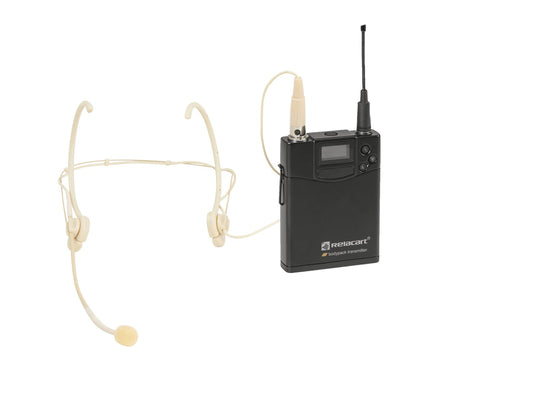 RELACART UT-222 Bodypack mit HM-600S Headset