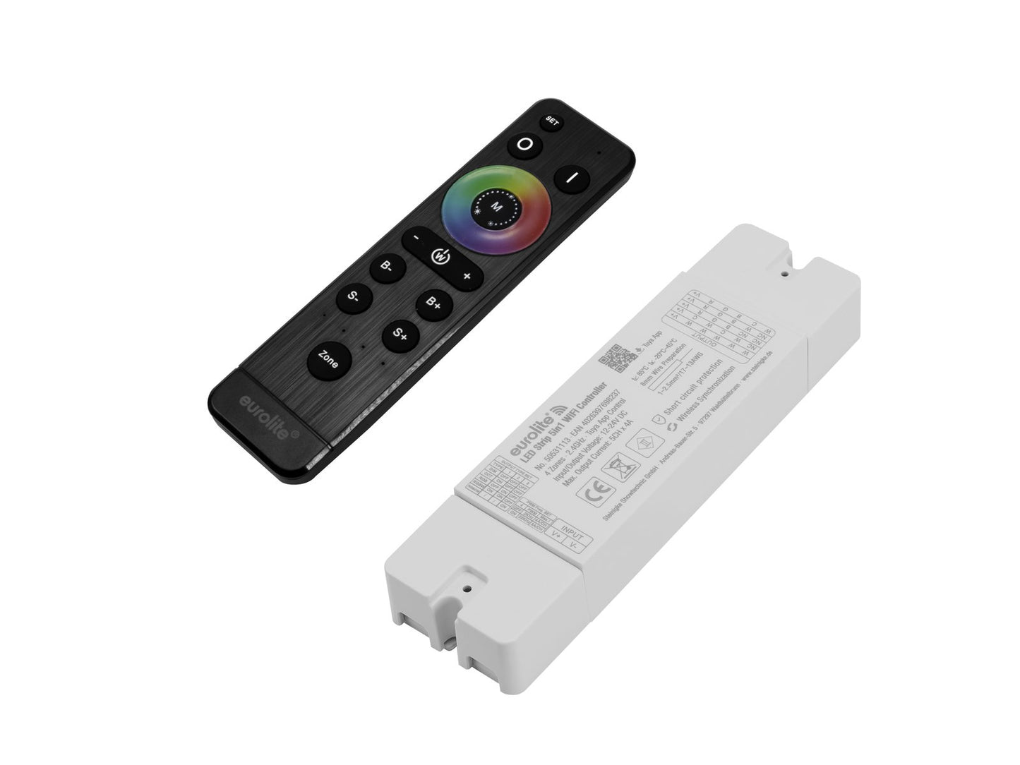 EUROLITE Set LED Strip 5in1 WiFi Controller + Fernbedienung Zone