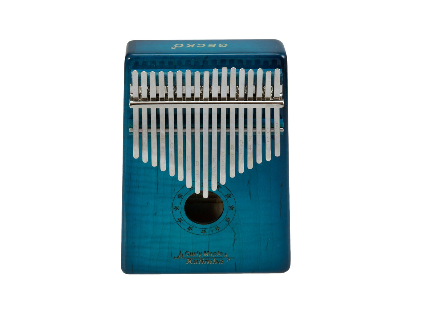 DIMAVERY KL-6 Kalimba17 C blau