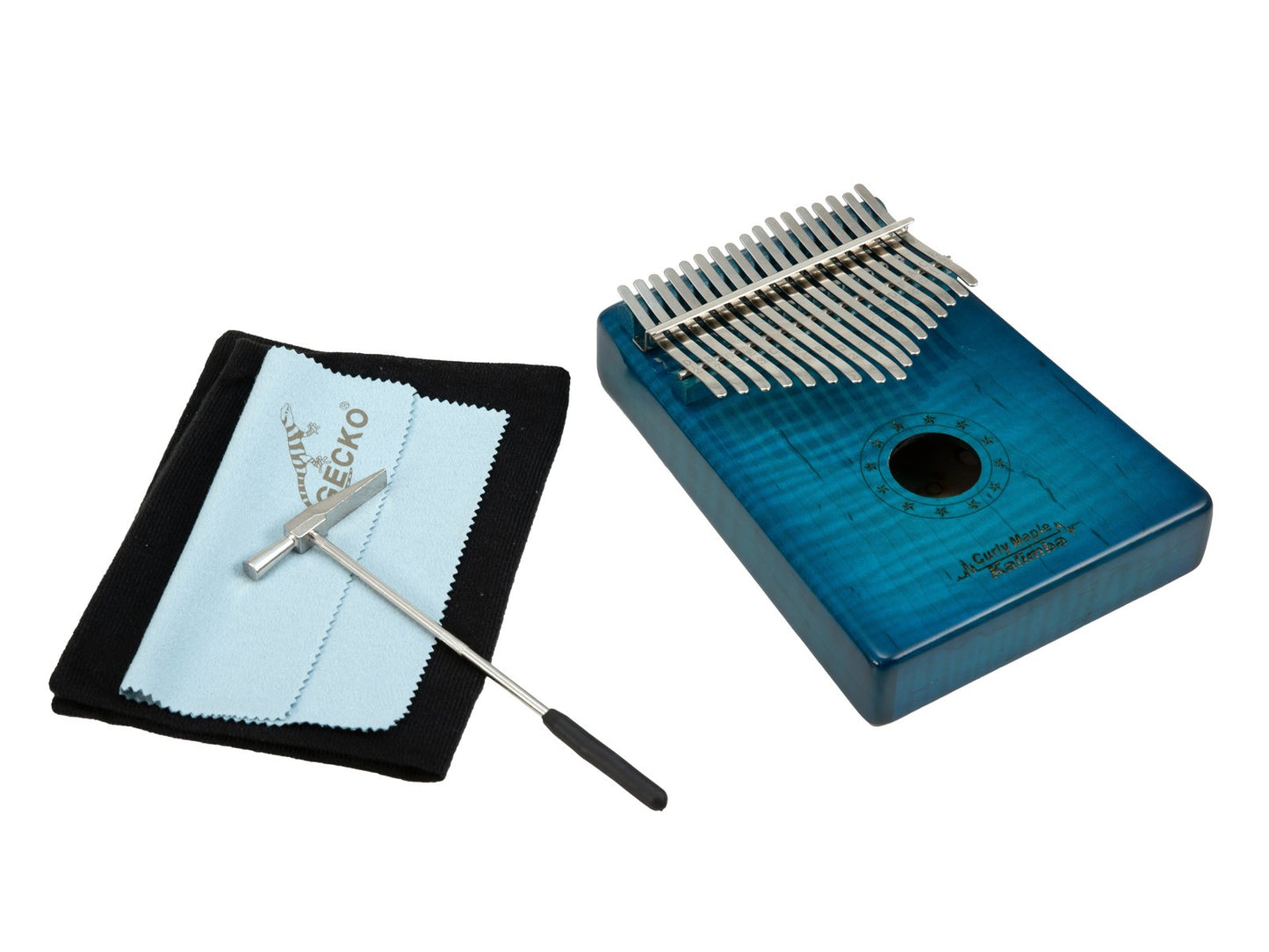 DIMAVERY KL-6 Kalimba17 C blau