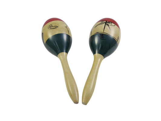 DIMAVERY Maracas Jamaika Holz 2x