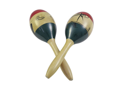 DIMAVERY Maracas Jamaika Holz 2x