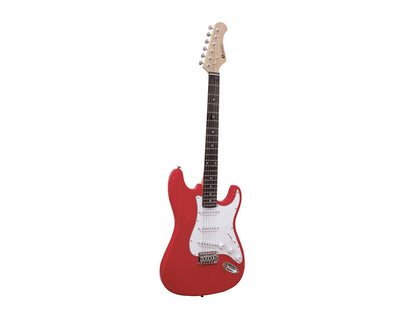 DIMAVERY ST-203 E-Gitarre rot