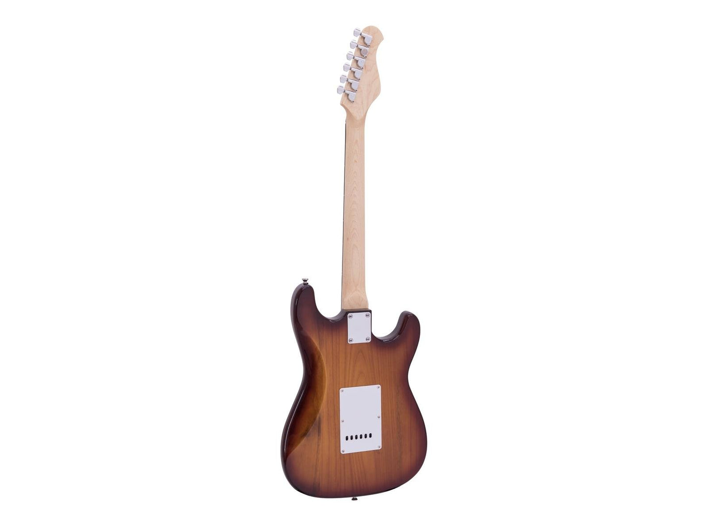 DIMAVERY ST-203 E-Gitarre LH sunburst