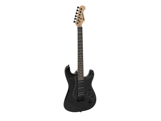 DIMAVERY ST-312 E-Gitarre schwarz/schwarz