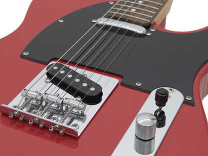 DIMAVERY TL-401 E-Gitarre rot