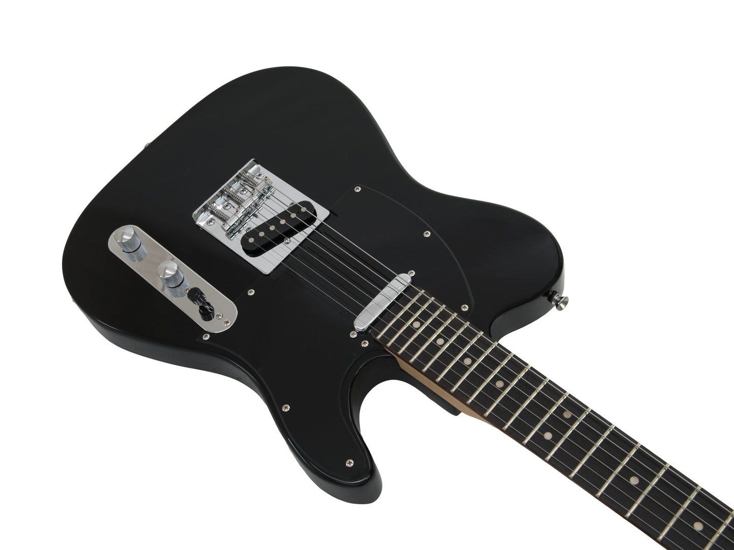 DIMAVERY TL-401 E-Gitarre schwarz