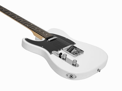 DIMAVERY TL-601 E-Gitarre LH weiß