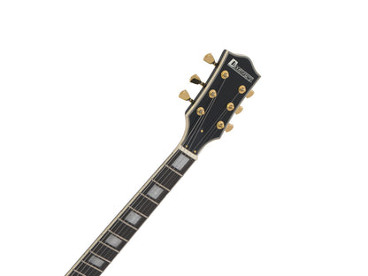 DIMAVERY LP-530 E-Gitarre schwarz/gold