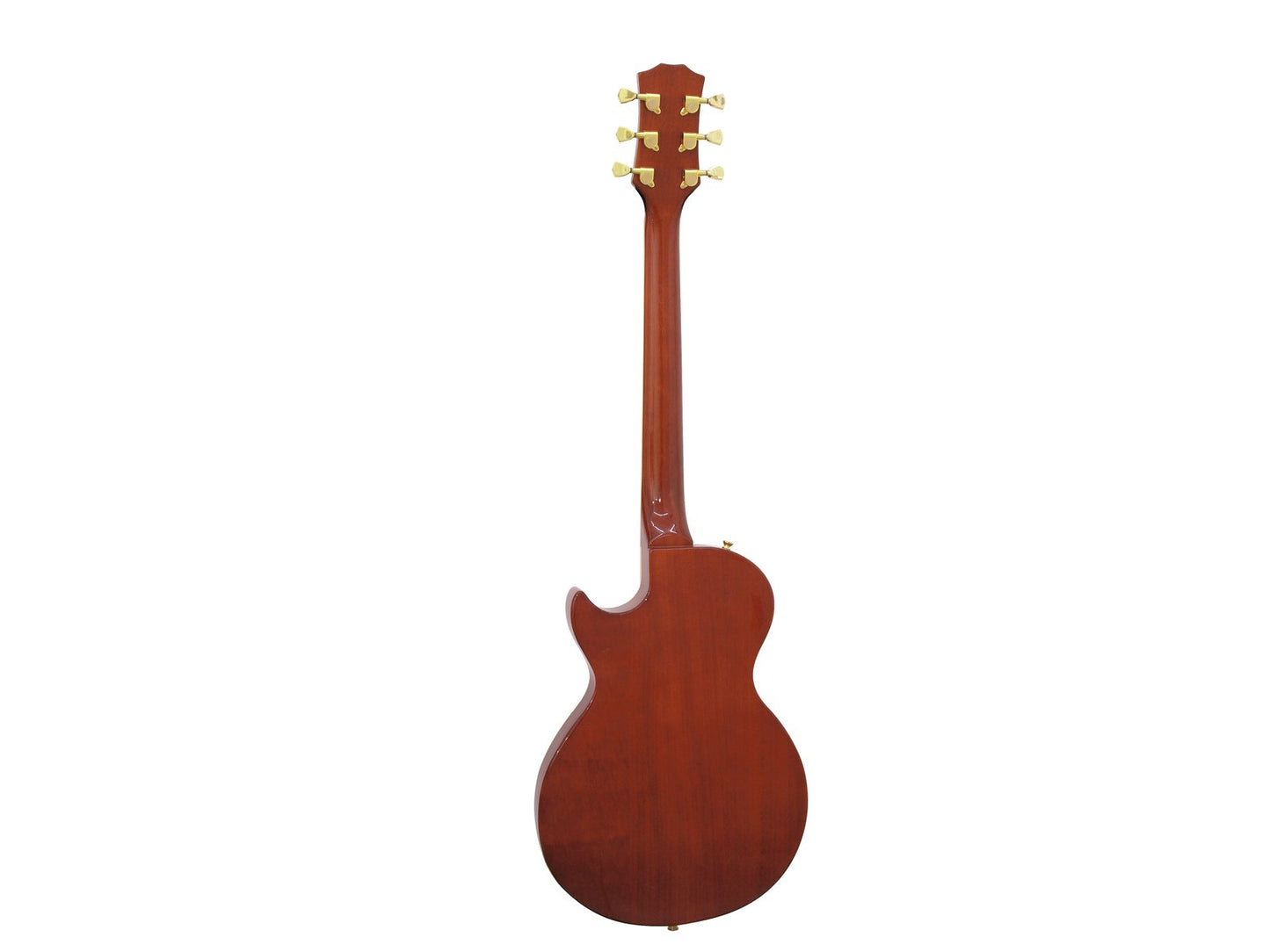 DIMAVERY LP-600 E-Gitarre natur Ahorn