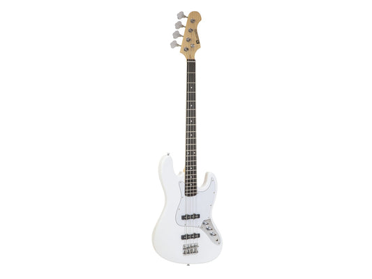 DIMAVERY JB-302 E-Bass weiß