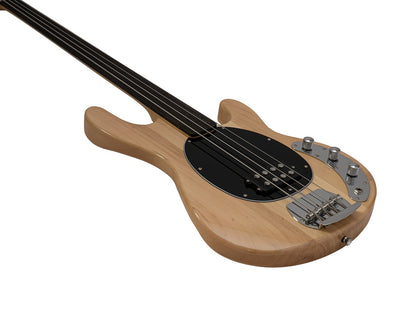 DIMAVERY MM-501 E-Bass fretless natur