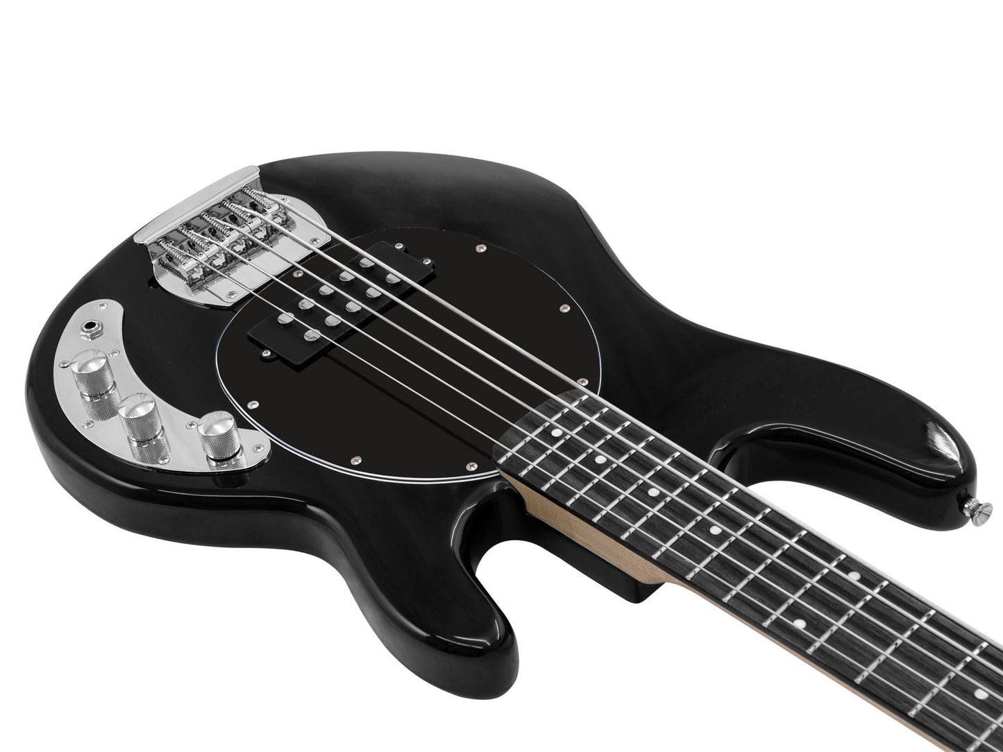 DIMAVERY MM-505 E-Bass 5-saitig schwarz