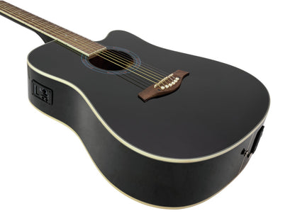 DIMAVERY DR-520 Dreadnought schwarz