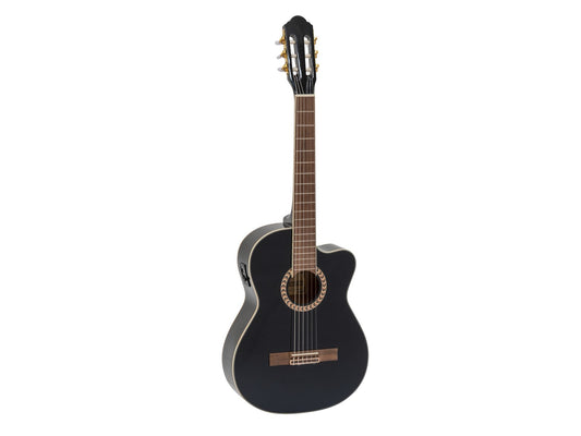 DIMAVERY CN-600E Klassikgitarre schwarz