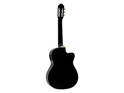 DIMAVERY CN-600L Klassikgitarre schwarz