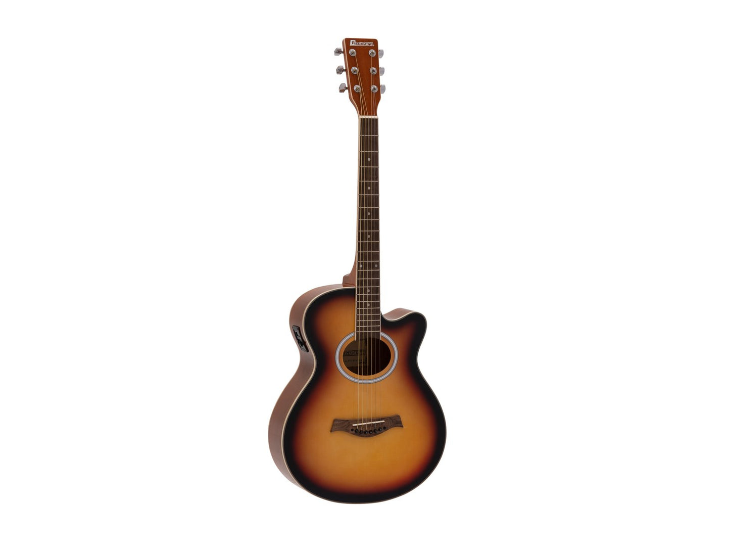 DIMAVERY AW-400 Westerngitarre sunburst