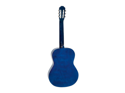 DIMAVERY AC-303 Klassikgitarre blueburst