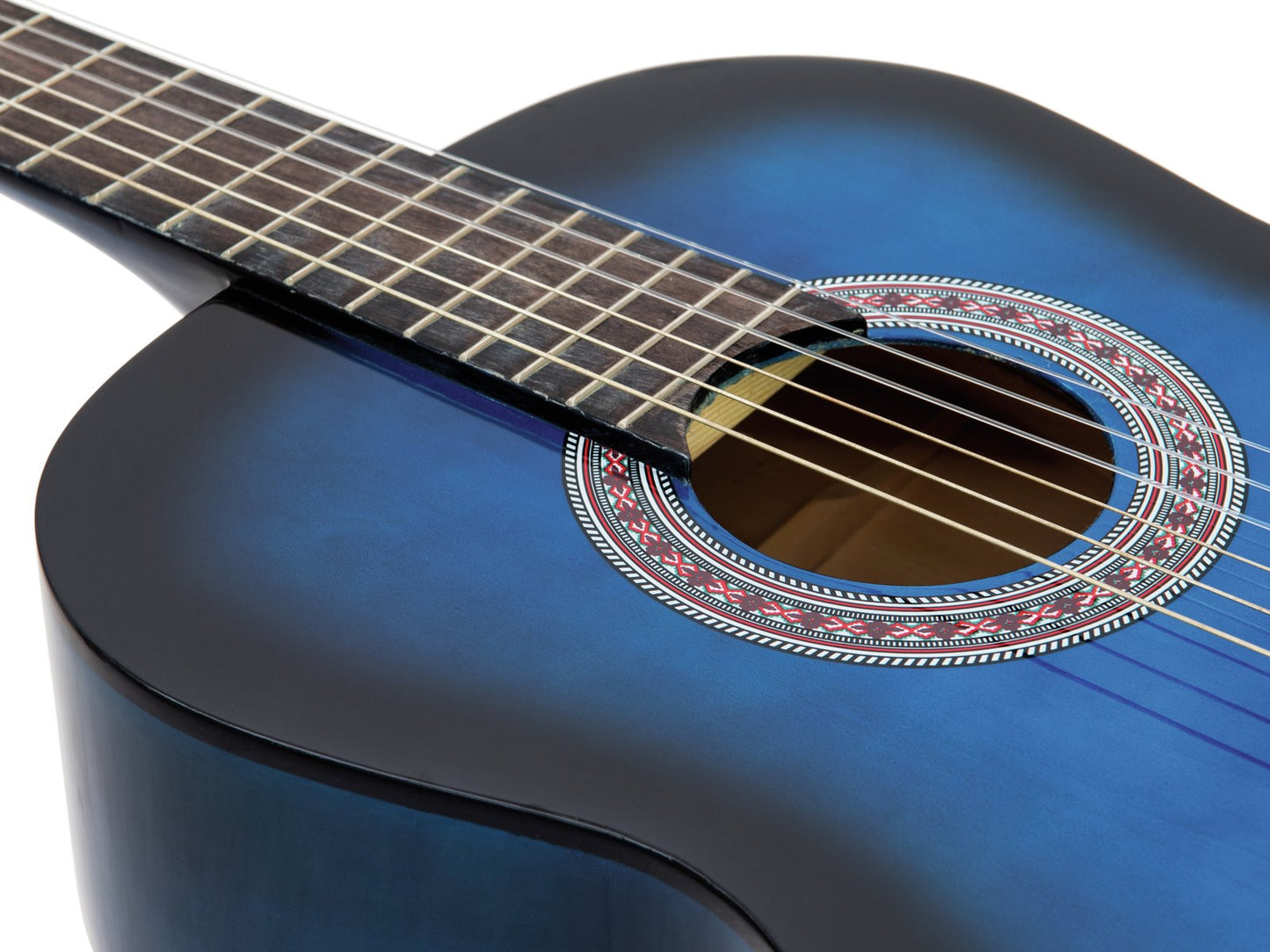 DIMAVERY AC-303 Klassikgitarre blueburst