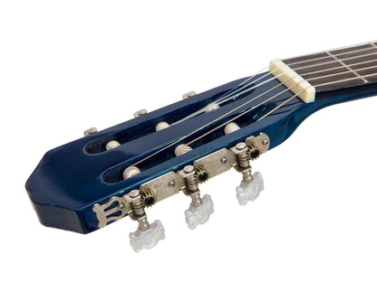 DIMAVERY AC-303 Klassikgitarre blueburst