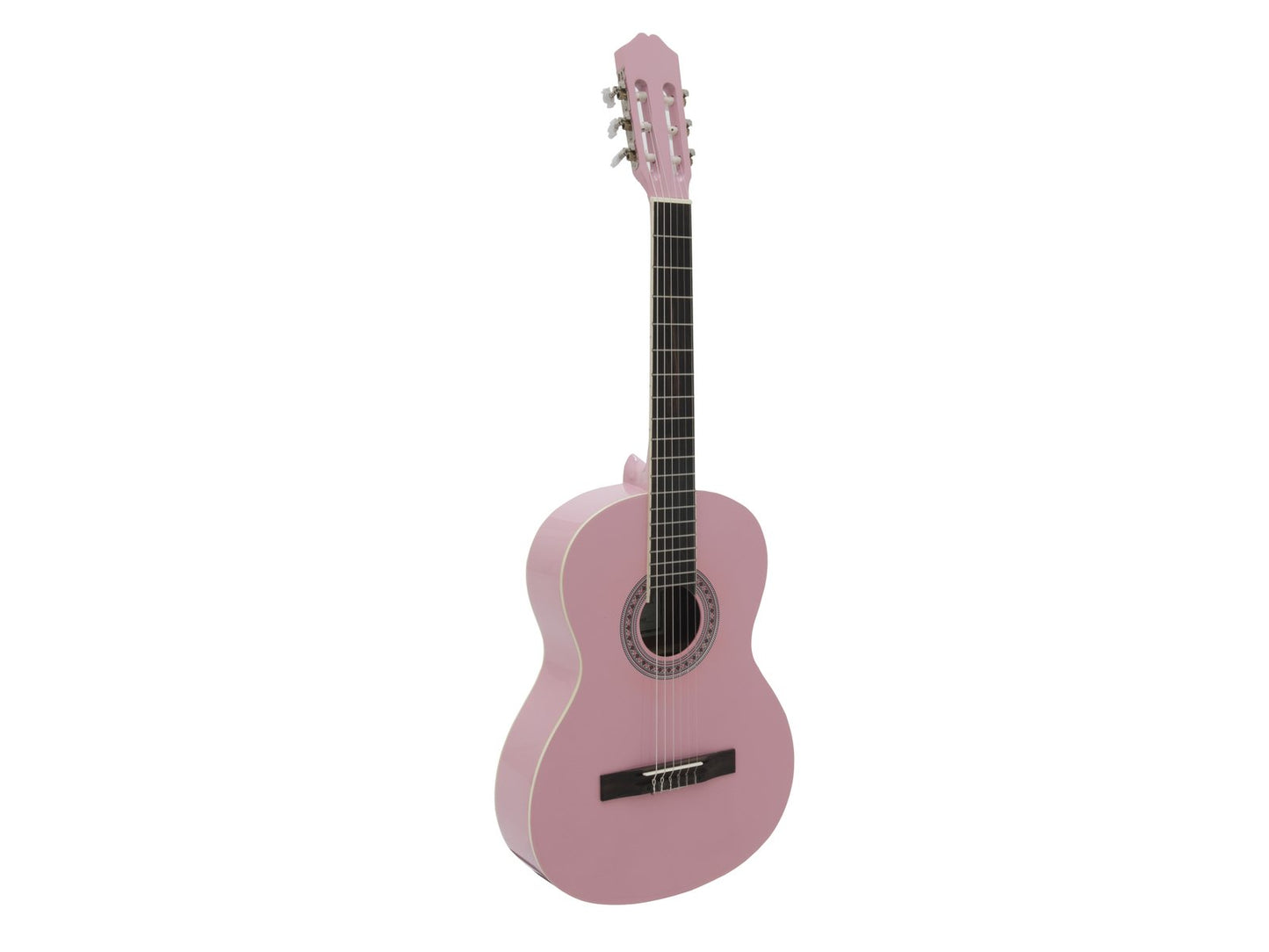 DIMAVERY AC-303 Klassikgitarre pink