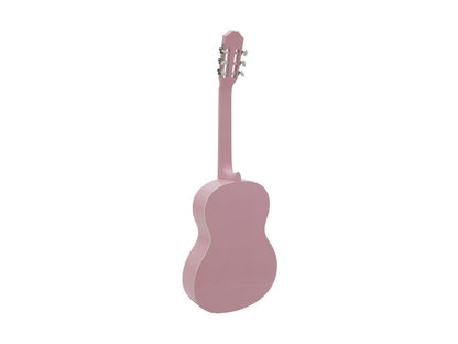 DIMAVERY AC-303 Klassikgitarre pink