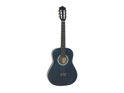 DIMAVERY AC-303 Klassikgitarre 3/4 blau