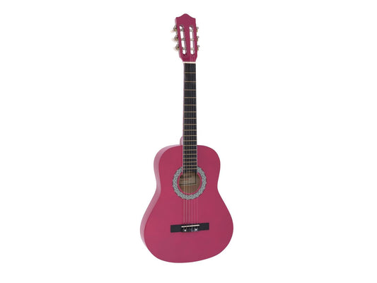 DIMAVERY AC-303 Klassikgitarre 3/4 pink