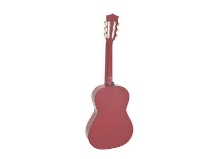 DIMAVERY AC-303 Klassikgitarre 1/2 rot