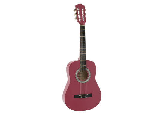 DIMAVERY AC-303 Klassikgitarre 1/2 pink