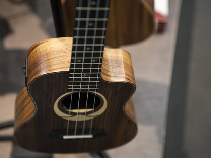 DIMAVERY UK-200 Tenor-Ukulele Koa