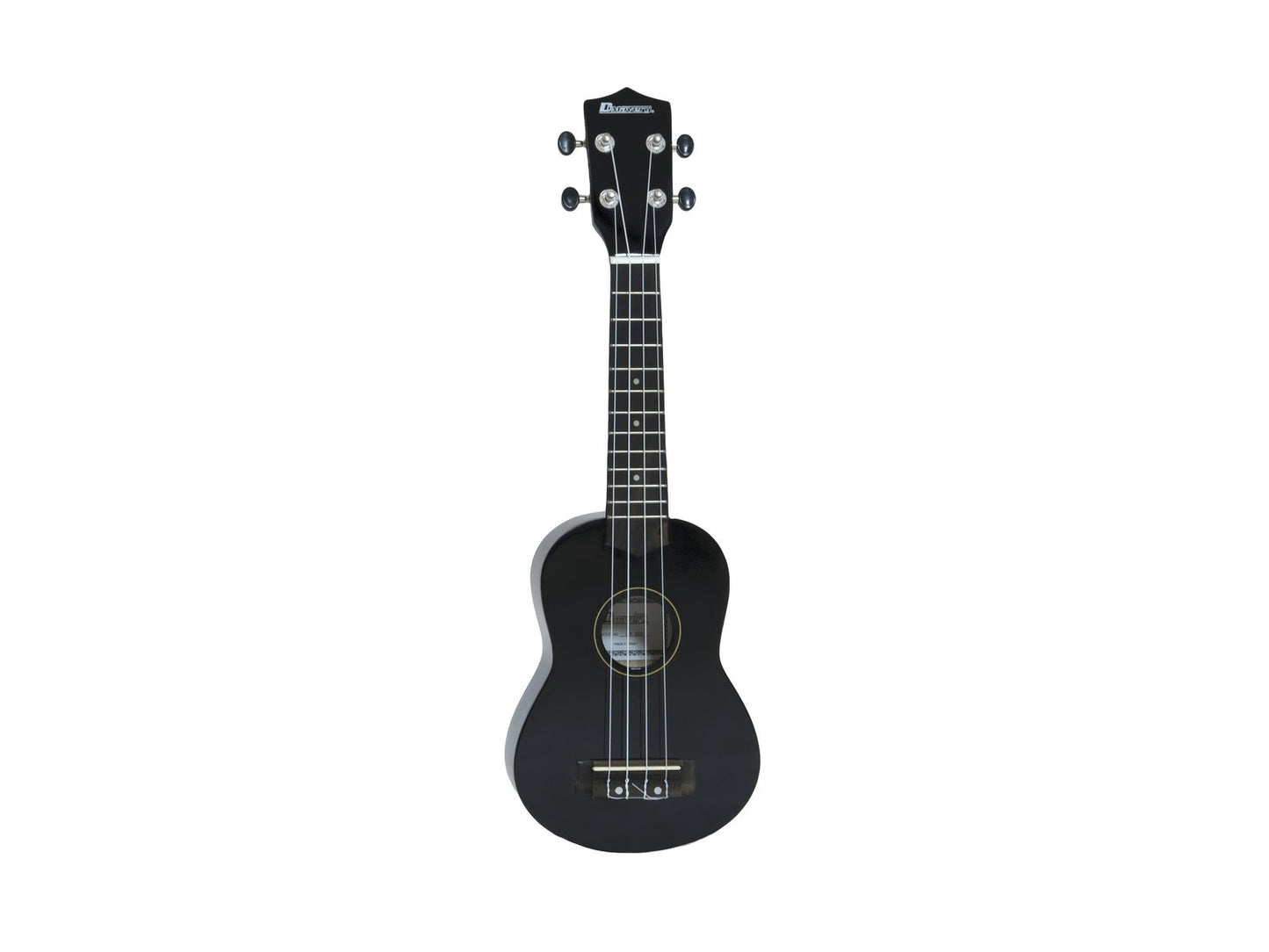 DIMAVERY UK-200 Ukulele Sopran schwarz