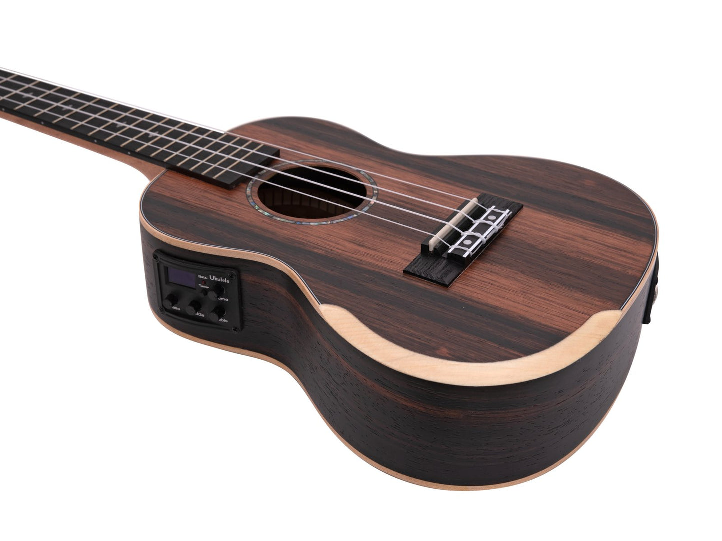 DIMAVERY UK-800 Concert Ukulele Ebony