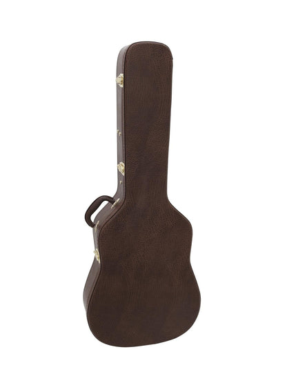 DIMAVERY Form-Case Western-Gitarre braun