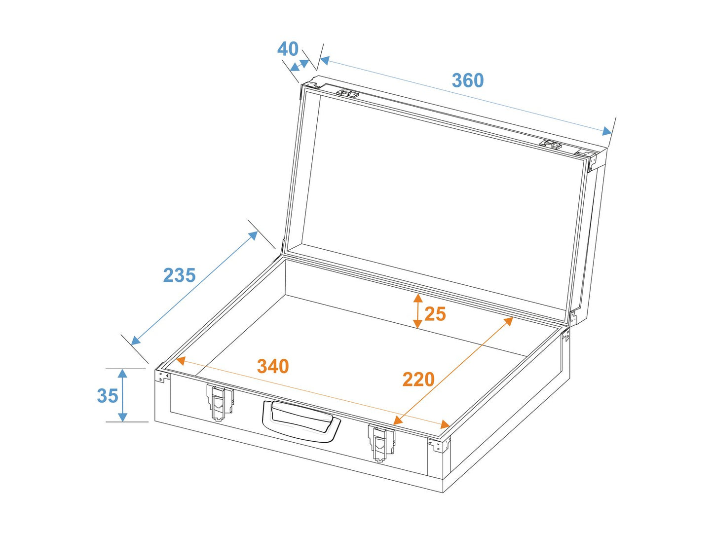 DIMAVERY Effector-Case klein