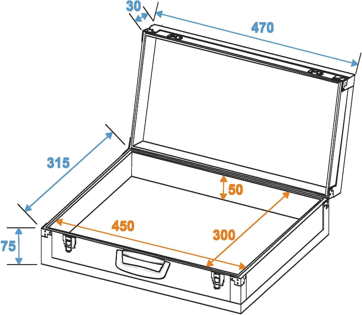 DIMAVERY Effector-Case groß