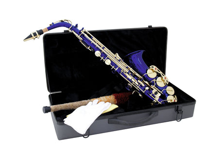 DIMAVERY SP-30 Eb Altsaxophon blau