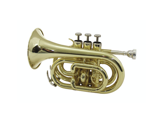 DIMAVERY TP-300 B-Pocket-Trompete gold