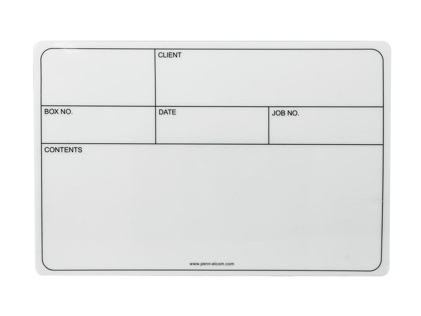 ACCESSORY Beschriftungsschild selbstklebend 130x85mm